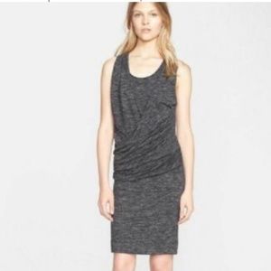 Burberry Brit Janey Heather Grey Dress - Size Medium - New With Tags